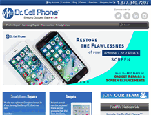 Tablet Screenshot of drcellphone.com